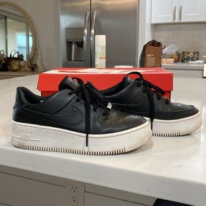 Nike sage lows in black